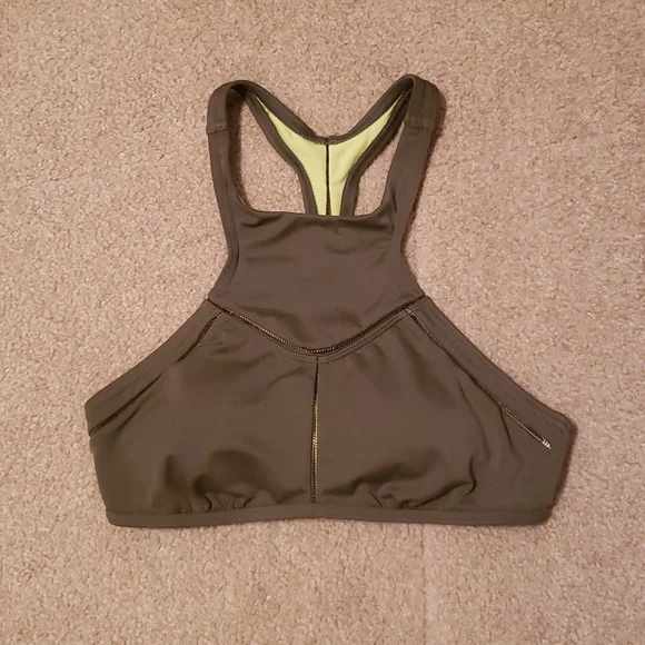 Prana Women's Hunter Green Azra Bikini Top - Picture 1 of 7